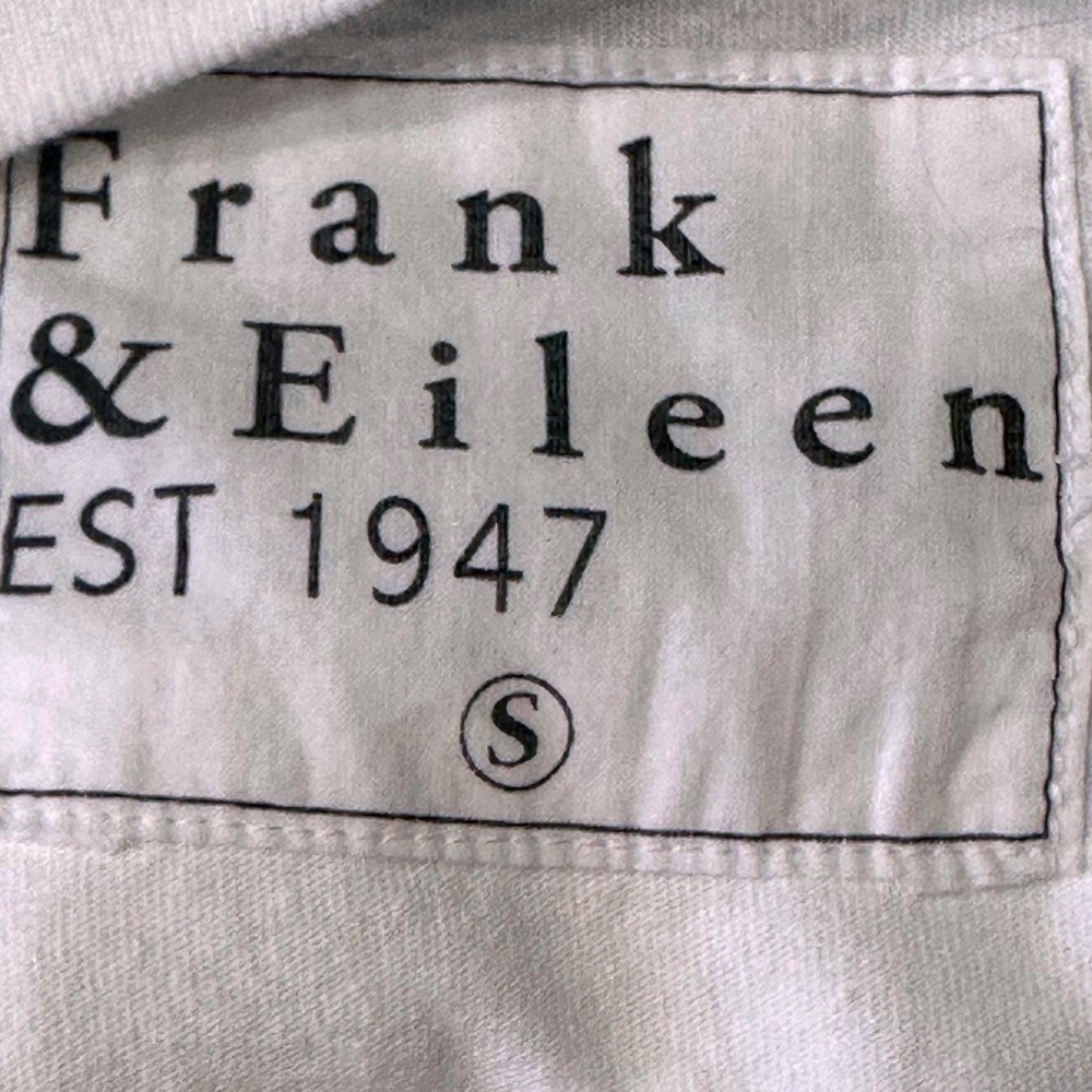 Frank & Eileen Tee Lab T-Shirt Maxi Dress SZSmall White Jersey Knit Short Sleeve - Picture 8 of 13